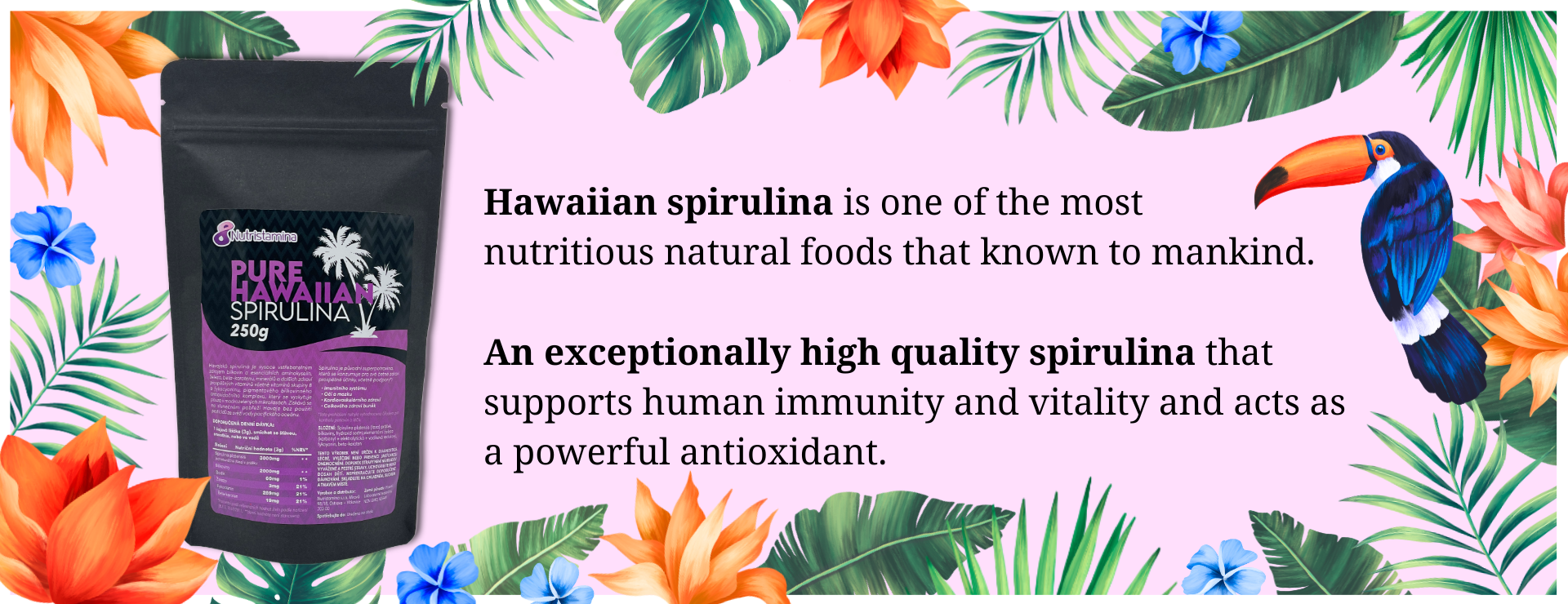 Hawaiian spirulina