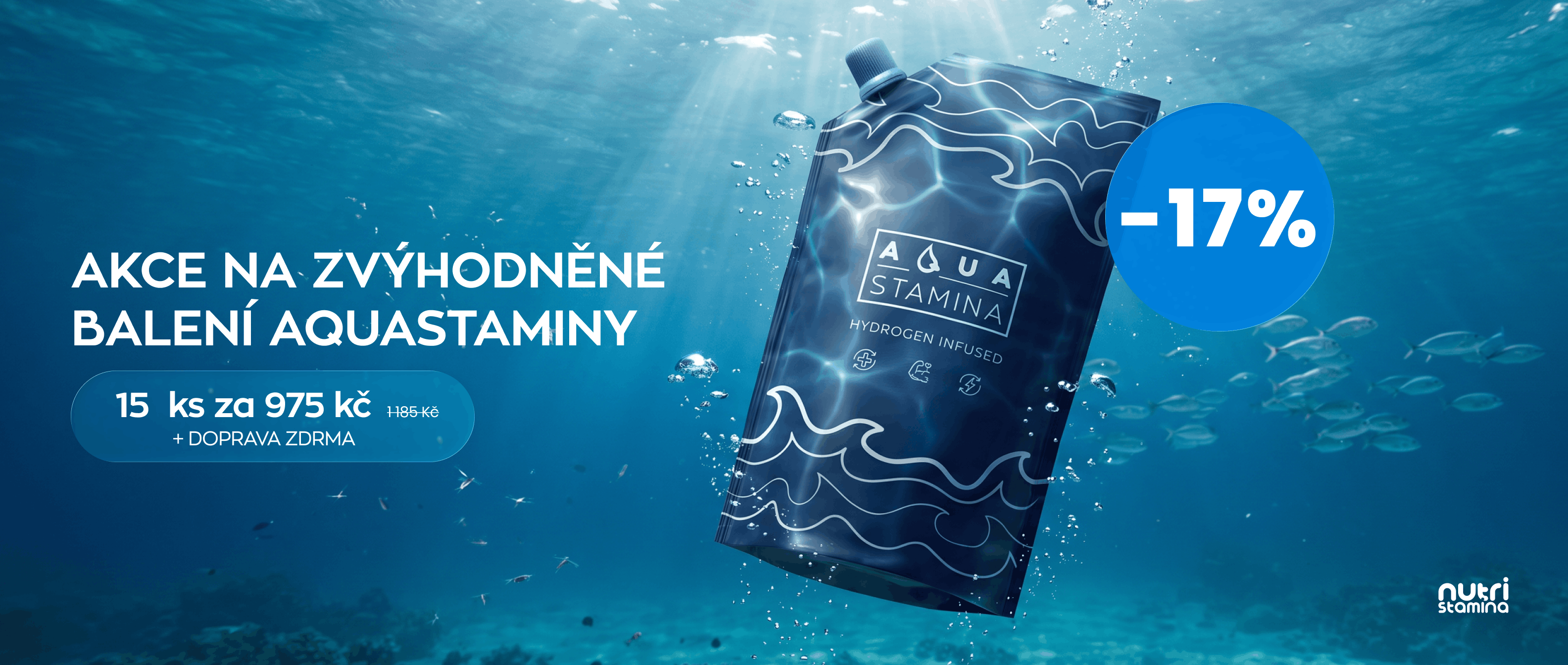 Aquastamina sleva 17% říjen