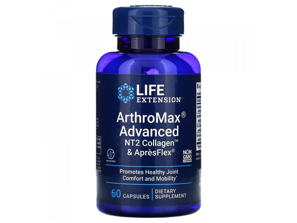 ZACHRAŇ PRODUKT - Arthromax Advanced with UC-II & ApresFlex, 60 kapslí