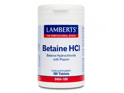 Betaine HCl, 180 capsules