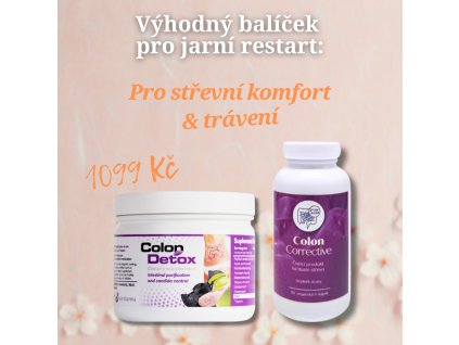 Jarní balíček - colon + detox