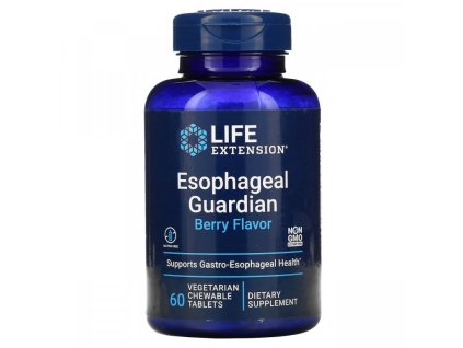 ZACHRAŇ PRODUKT - Esophageal Guardian, Berry Flavor, 60 vegetariánských žvýkacích tablet