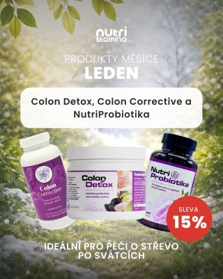 Leden ve znamení očisty střeva po svátcích? U nás v Nutristamině je lednová očista každoročním zvykem🤭 Využijte nyní slevu...