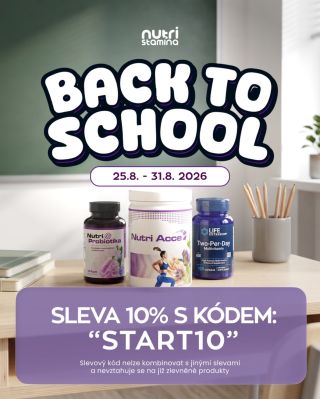 🎒 Zpátky do školy i do pracovní rutiny s plnou energií! Léto pomalu končí a nás čeká návrat k povinnostem. Aby byl přechod...