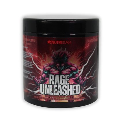 RAGE UNLEASHED PRE-WORKOUT RASPBERRY FLAVOR