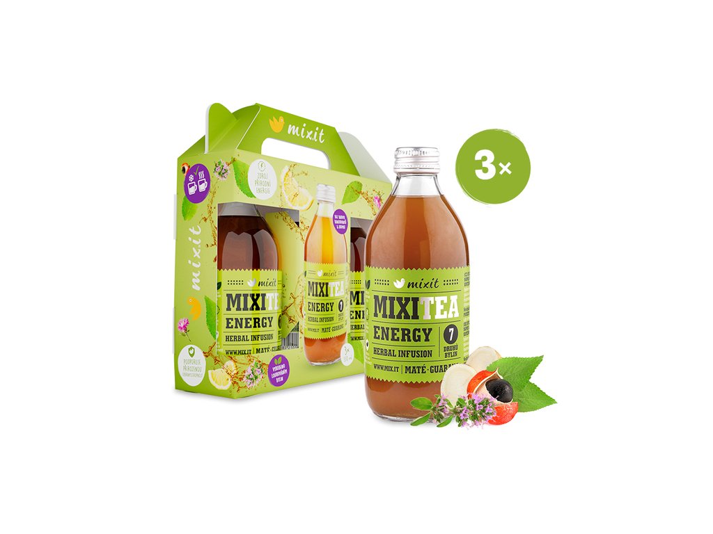 Mixitea herbal energy Mate Guarana 3ks produktovka1