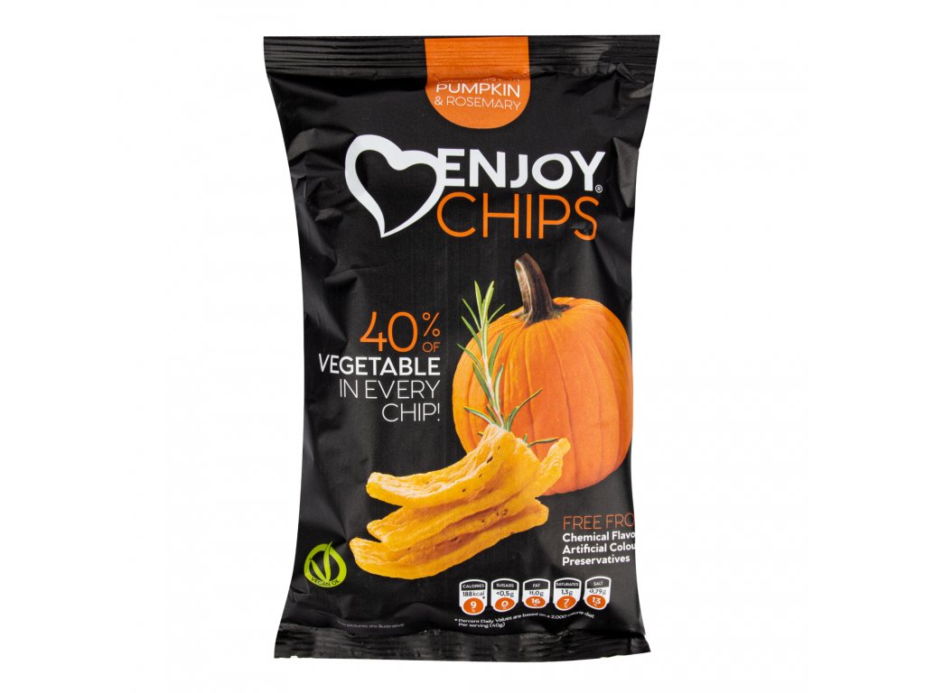New Delespine Enjoy Chips s dýní a rozmarýnem | 40 g
