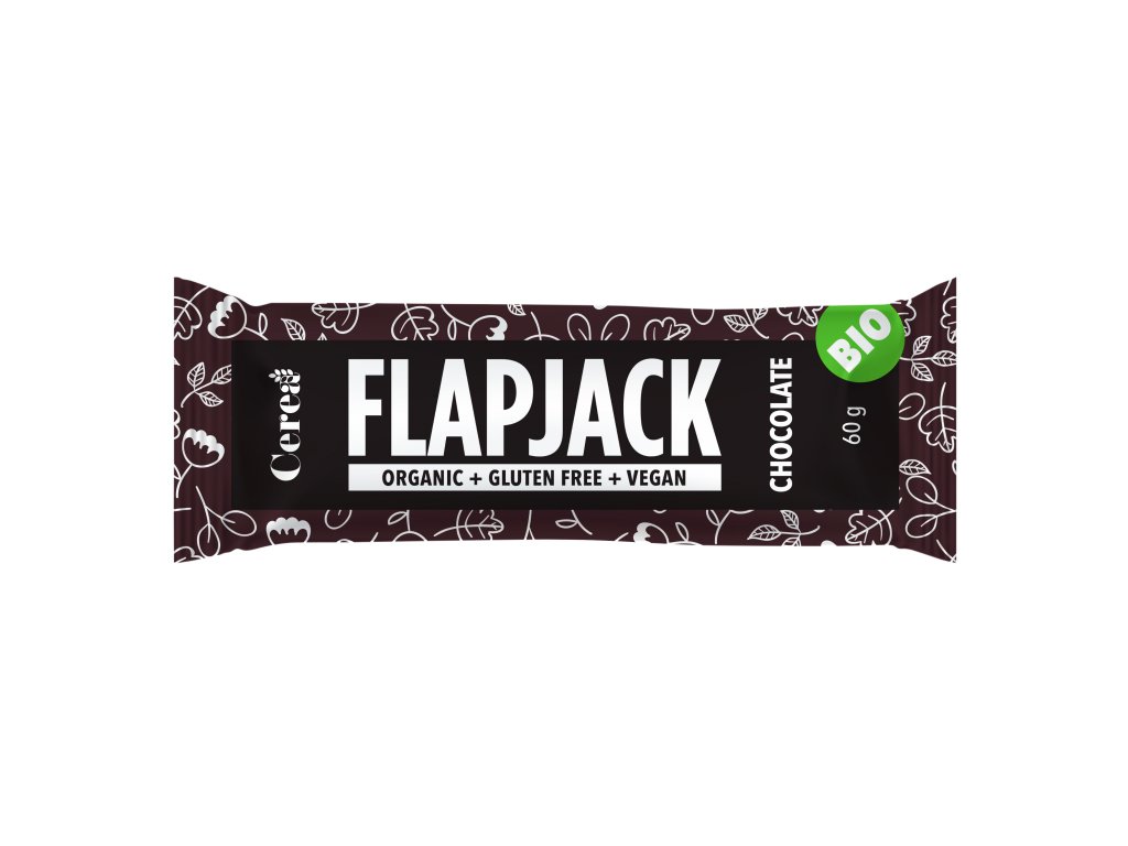 Cerea Flapjack bezlepkový čokoláda BIO | 60 g
