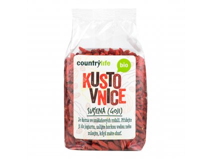 Country Life Kustovnice cizí sušená - goji BIO | 250 g