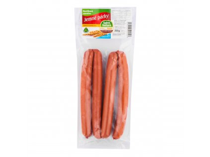 Párky jemné rostlinná uzenina 250 g SALVE NATURA