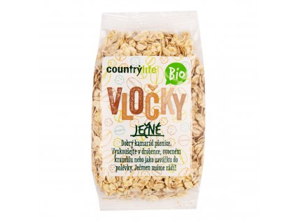 Country Life Vločky ječné BIO | 250 g