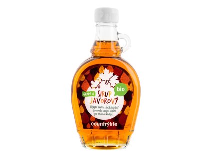 Country Life Sirup javorový Grade A BIO | 250 ml