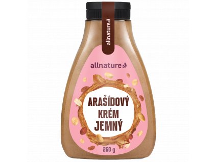 allnature arasidovy krem jemny 260 g