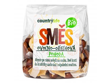 Country Life Směs ovocno-ořechová POHODA BIO | 150 g