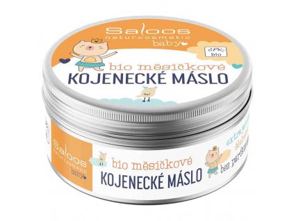 Šlehané bio měsíčkové kojenecké máslo 150 ml | Bio šlehaná tělová másla