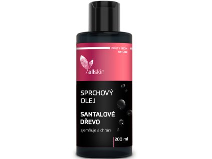 allskin sprchovy olej santalove drevo 200 ml