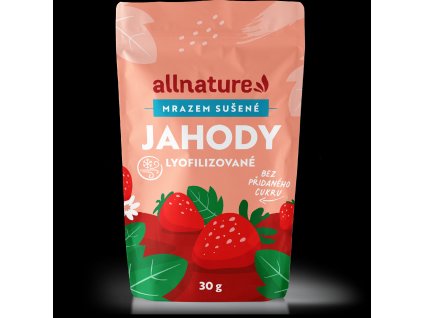 allnature jahody susene mrazem 30 g