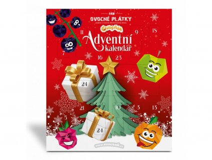 870 adventni kalendar ovocne platky 240g prekvapeni