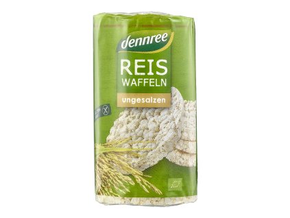 Chlebíčky pufované rýžové 100 g BIO DENNREE