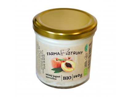 Jogurt selský meruňka 140 g BIO FARMA STRUHY