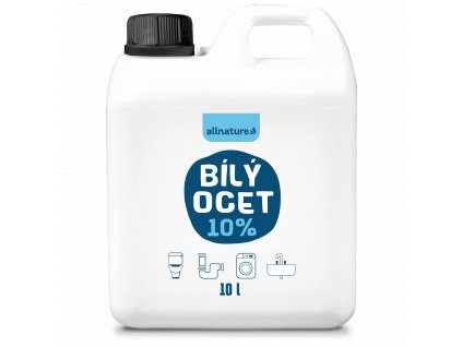 Allnature Bílý ocet 10 % 10 l