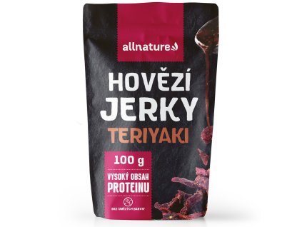 allnature beef teriyaki jerky 100 g