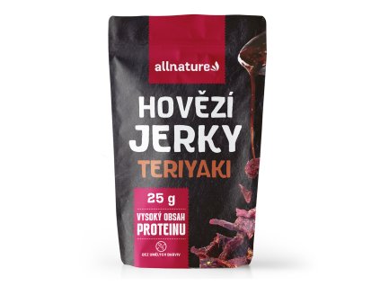 allnature beef teriyaki jerky 25 g