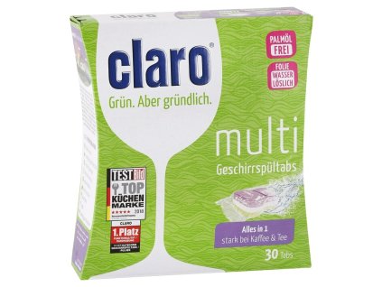 claro eko tablety do mycky all in 1 30 tablet