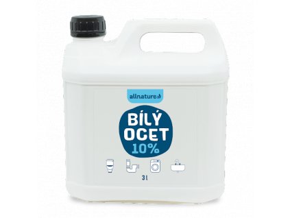 allnature bily ocet 10 3 l