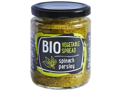 rudolfs bio zeleninova pomazanka se spenatem a petrzeli 235 g