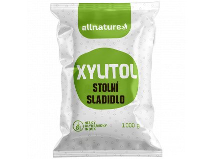 Allnature Xylitol - březový cukr | 1000 g