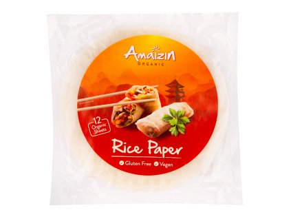 Amaizin Rýžový papír BIO | 110 g, 12 plátů