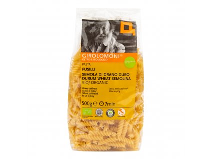 Girolomoni Těstoviny fusilli semolinové BIO | 500 g