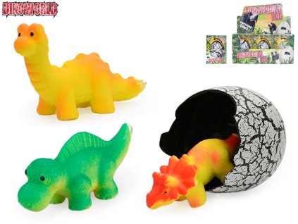 Dinoworld dinosaurus líhnoucí a rostoucí JUMBO v krabičce 6ks v DBX