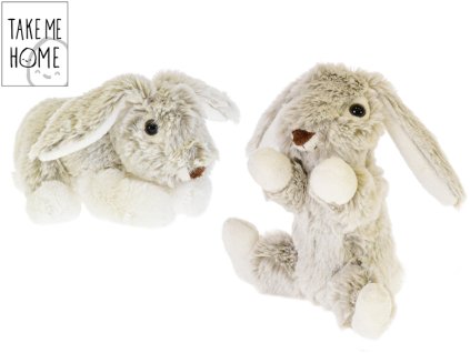 Take Me Home zajíček plyšový 14/12cm 2druhy 0m+