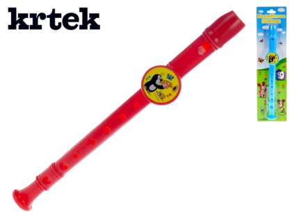 Krtečkova flétna 32cm 2barvy na kartě