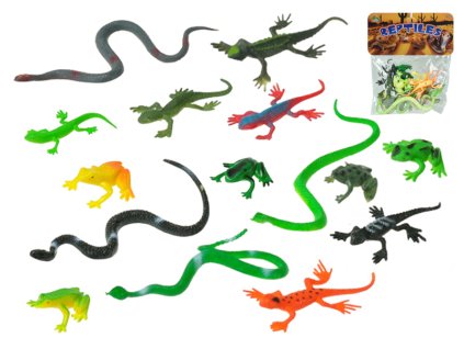 Plaz 2,5-12cm 15druhů 15ks v sáčku