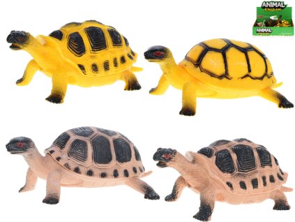 Želva 12cm 2druhy 2barvy 12ks v DBX