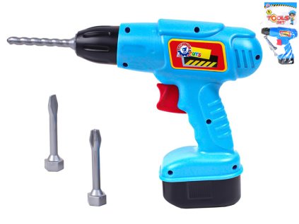 Vrtačka 17cm + vrtáky 3ks v sáčku