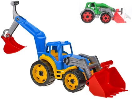 Bagr s rypadlem 50cm 2barvy 24m+ v síťce