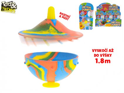 Toys&Trends hip hop skákající 4barvy na kartě 12ks v DBX