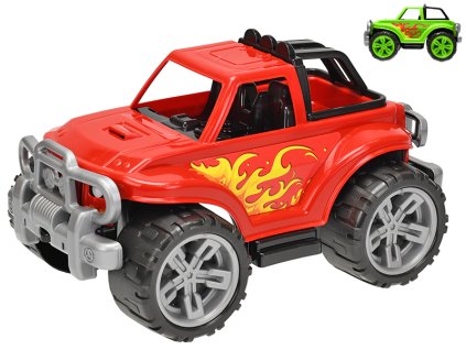 Auto terénní 35cm 2barvy 24m+