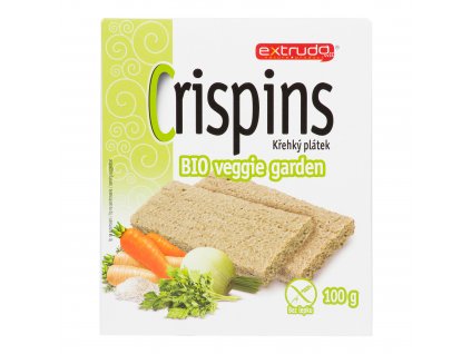 Extrudo Chlebíček veggie garden BIO | 100 g