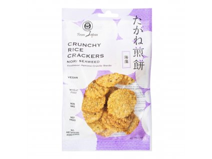 Muso Crackery rýžové s řasou Nori | 50 g