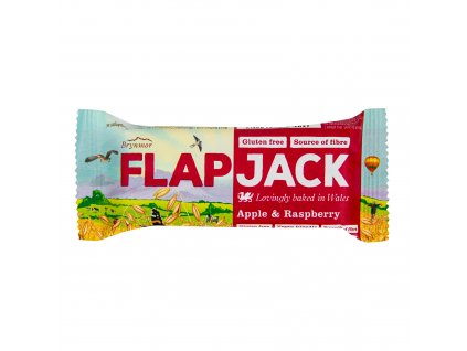 Wholebake Flapjack ovesný malina-jablečná šťáva bezlepkový | 80 g