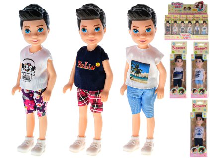 Panáček módní 14cm 6druhů v krabičce 24ks v DBX