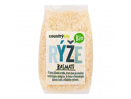 Country Life Rýže basmati BIO | 500 g