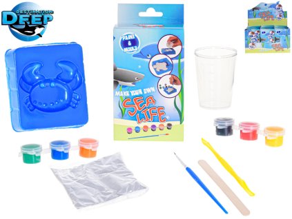 Destination Deep sada na výrobu mořského zvířátka s doplňky v krabičce 12ks v DBX
