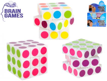 Brain Games hlavolam kostka 3,5cm v sáčku 36ks v DBX