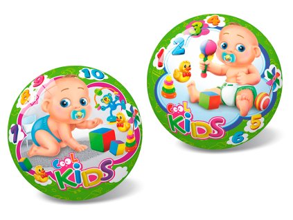 Míč 23cm miminko 10m+ v síťce